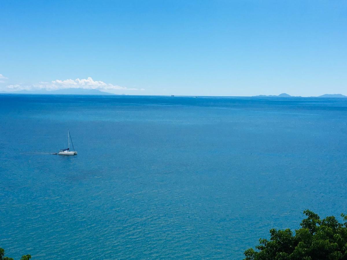 Studio Cozy Melissa Elegance - Guadeloupe , Le Gosier , Dampierre - Avec Pleine Vue Mer - Ocean A 180 Degres 외부 사진
